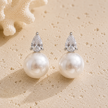 Cargar imagen en el visor de la galería, STUDS PERLAS ZIRCONES
