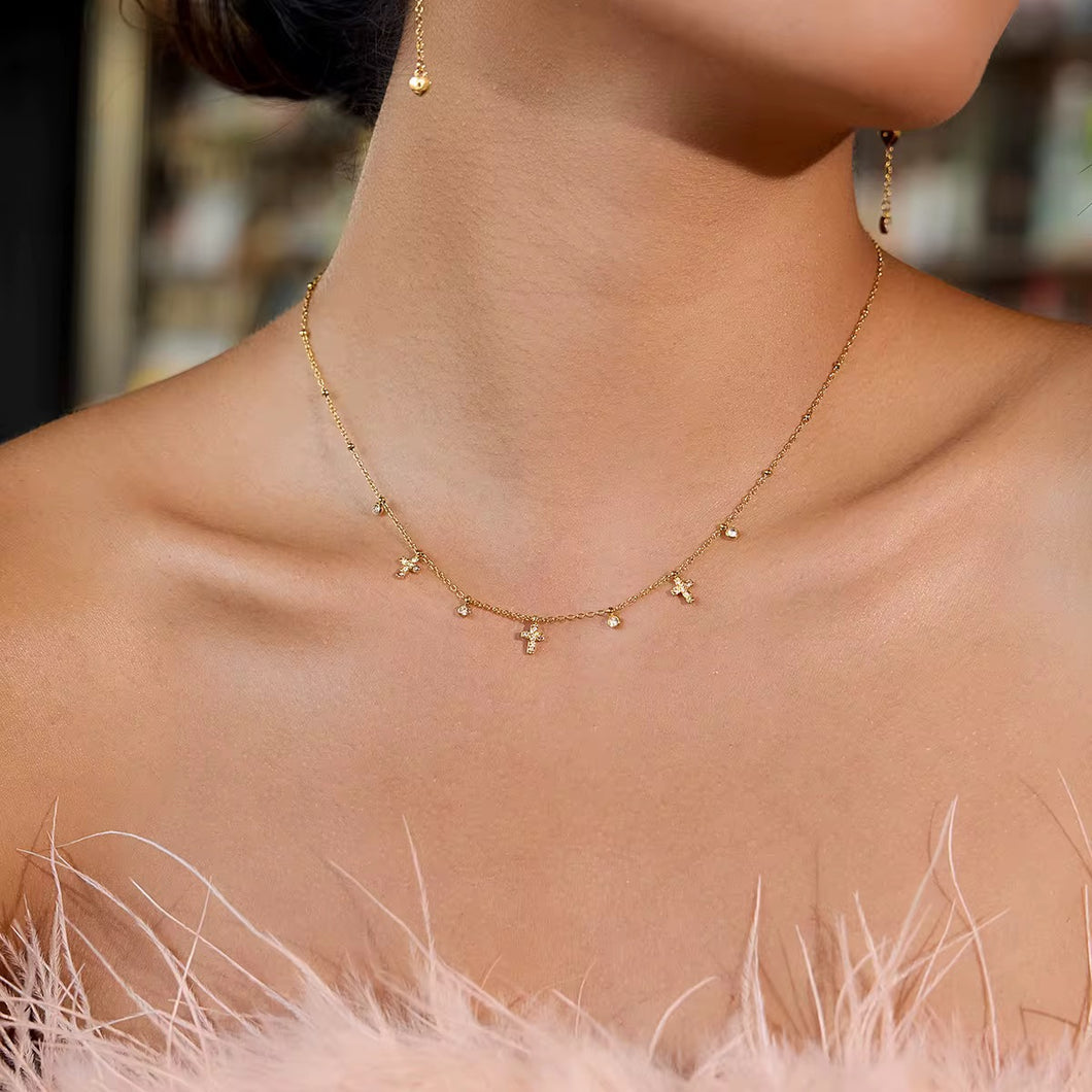 CADENA COLGANTE CRUCES