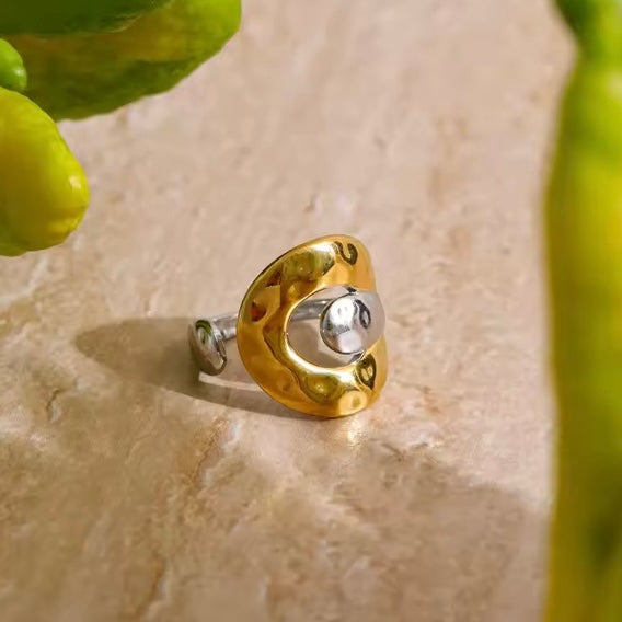 ANILLO DOBLE TONO