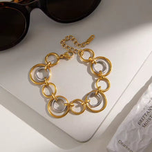 Cargar imagen en el visor de la galería, PULSERA DOBLE TONO
