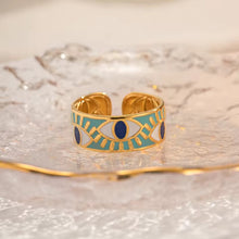 Cargar imagen en el visor de la galería, ANILLO TURQUESA OJO TURCO
